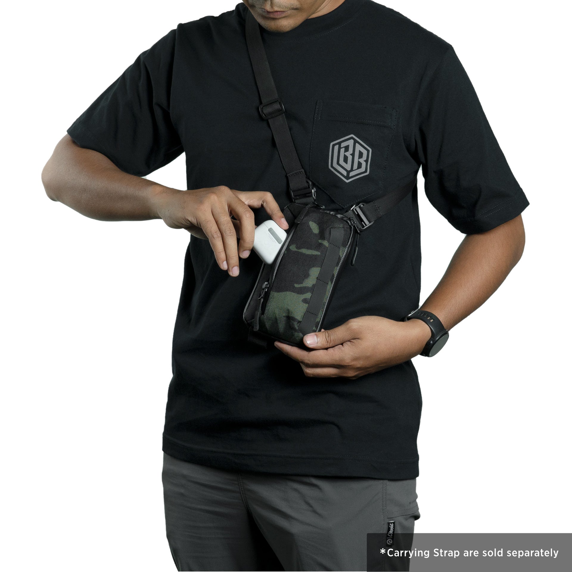 The Division - Quarter Pouch | X50 Multicam Black